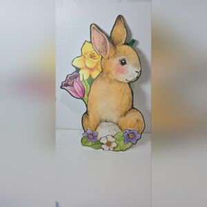 Studio M White Bunny Door Decor
